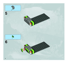 LEGO 8963 instructions page 8 – build guide