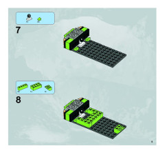 LEGO 8963 instructions page 9 – build guide