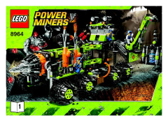 LEGO 8964 instructions page 1 – build guide
