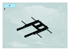 LEGO 8964 instructions page 8 – build guide