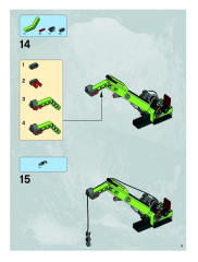LEGO 8964 instructions page 9 – build guide