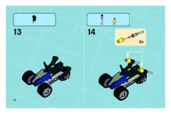 LEGO 8967 instructions page 12 – build guide