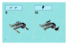 LEGO 8967 instructions page 8 – build guide