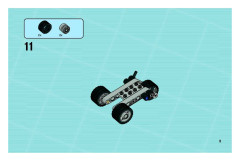 LEGO 8967 instructions page 9 – build guide