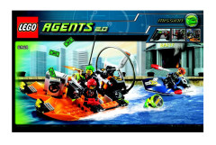 LEGO 8968 instructions page 1 – build guide