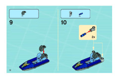 LEGO 8968 instructions page 12 – build guide