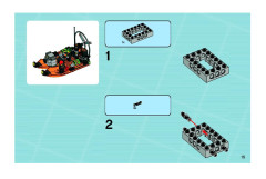 LEGO 8968 instructions page 15 – build guide