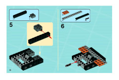 LEGO 8968 instructions page 18 – build guide