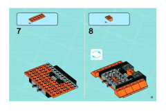 LEGO 8968 instructions page 19 – build guide