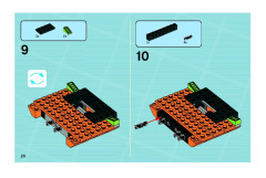 LEGO 8968 instructions page 20 – build guide