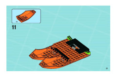 LEGO 8968 instructions page 21 – build guide