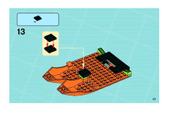 LEGO 8968 instructions page 23 – build guide