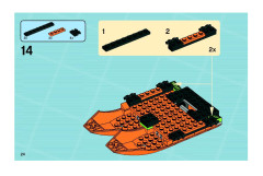 LEGO 8968 instructions page 24 – build guide