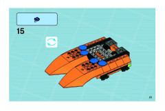 LEGO 8968 instructions page 25 – build guide