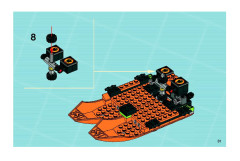 LEGO 8968 instructions page 31 – build guide