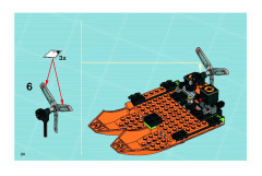 LEGO 8968 instructions page 34 – build guide