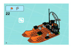 LEGO 8968 instructions page 36 – build guide