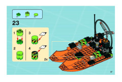 LEGO 8968 instructions page 37 – build guide
