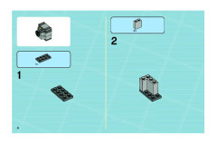 LEGO 8968 instructions page 4 – build guide