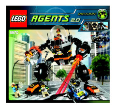 LEGO 8970 instructions page 1 – build guide