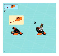 LEGO 8970 instructions page 10 – build guide