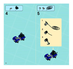 LEGO 8970 instructions page 12 – build guide
