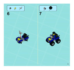 LEGO 8970 instructions page 13 – build guide