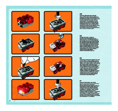 LEGO 8970 instructions page 2 – build guide