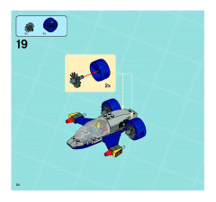 LEGO 8970 instructions page 24 – build guide