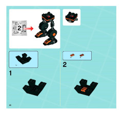 LEGO 8970 instructions page 26 – build guide