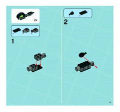 LEGO 8970 instructions page 31 – build guide