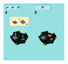 LEGO 8970 instructions page 46 – build guide