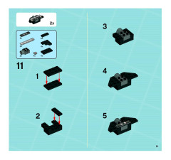 LEGO 8970 instructions page 51 – build guide