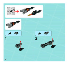 LEGO 8970 instructions page 56 – build guide