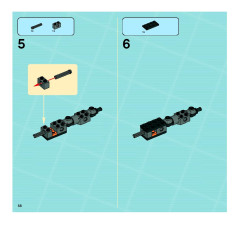 LEGO 8970 instructions page 58 – build guide