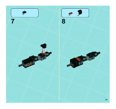 LEGO 8970 instructions page 59 – build guide