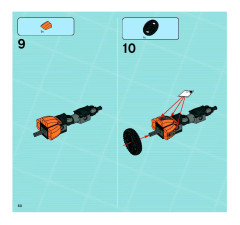 LEGO 8970 instructions page 60 – build guide