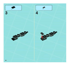 LEGO 8970 instructions page 66 – build guide