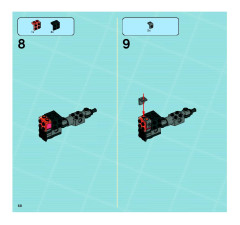 LEGO 8970 instructions page 68 – build guide