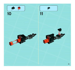 LEGO 8970 instructions page 69 – build guide