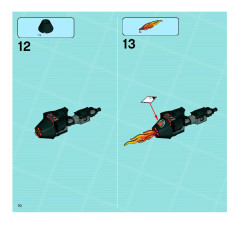 LEGO 8970 instructions page 70 – build guide
