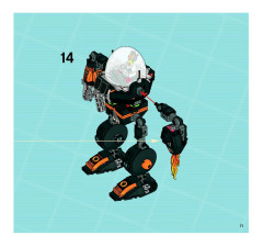 LEGO 8970 instructions page 71 – build guide