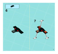 LEGO 8970 instructions page 9 – build guide