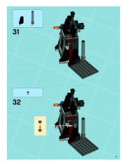 LEGO 8971 instructions page 21 – build guide