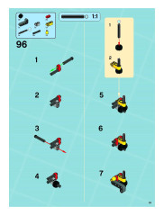 LEGO 8971 instructions page 53 – build guide