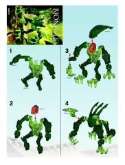 LEGO 8974 instructions page 1 – build guide