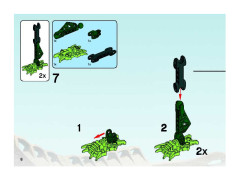 LEGO 8980 instructions page 8 – build guide