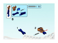 LEGO 8981 instructions page 11 – build guide