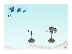 LEGO 8981 instructions page 21 – build guide