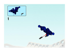 LEGO 8981 instructions page 3 – build guide